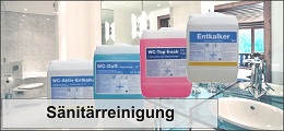 Reinigungsmittel für den Sanitärbereich