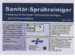 Sanitär Sprühreiniger 1 Lt