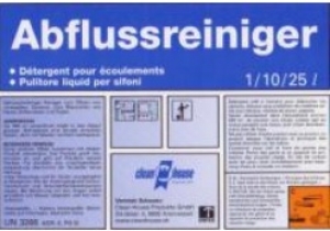 Abflussreiniger 12 x 1 Lt. in Karton